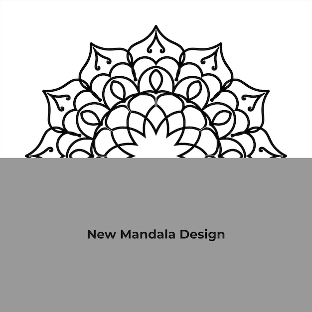 Nieuw mandala-ontwerp