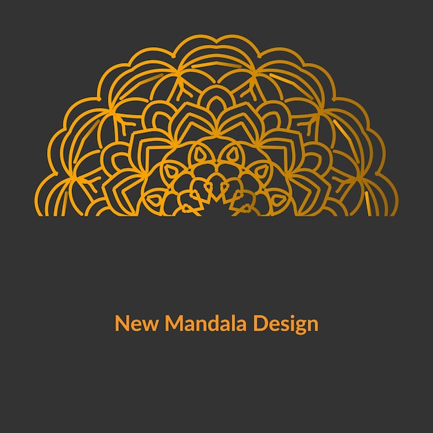 Nieuw mandala-ontwerp