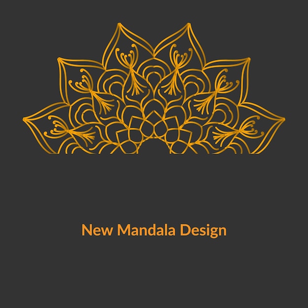 Nieuw mandala-ontwerp