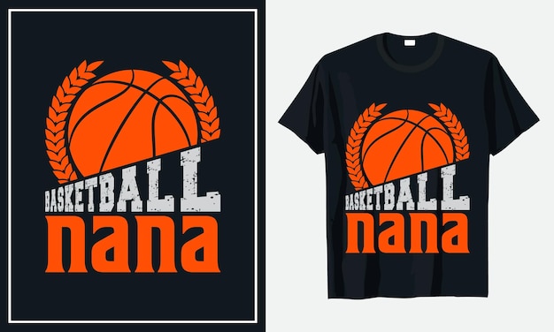 Nieuw ontwerp voor basketbaldag T-shirt