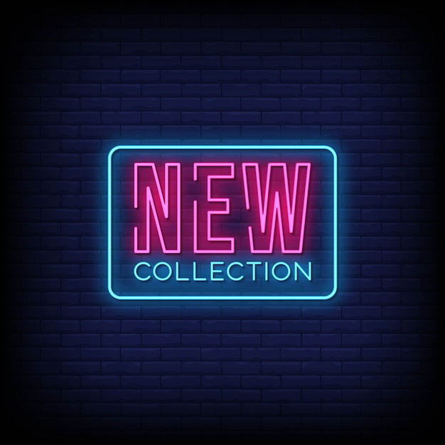 Nieuwe collectie Neon uithangbord