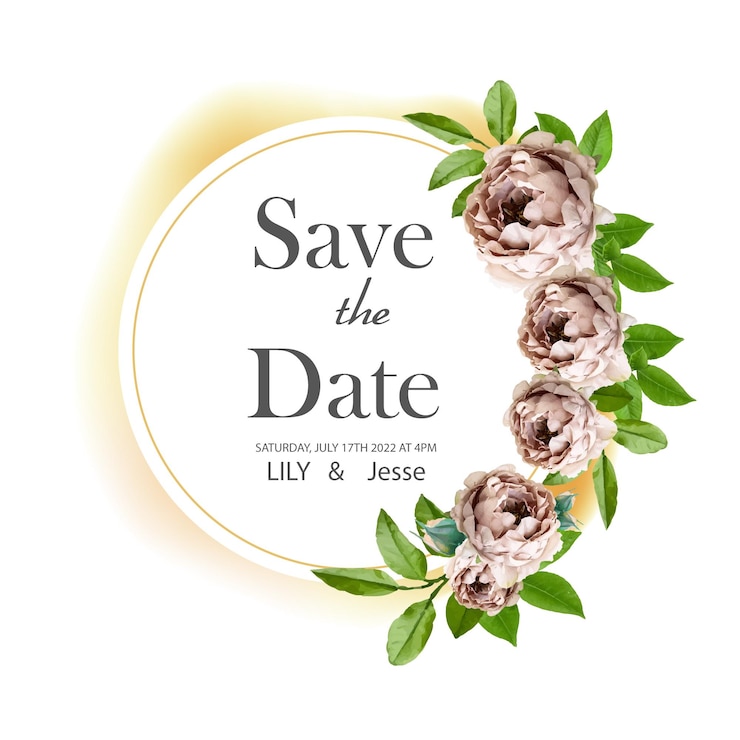 Nieuwe set bloemenframes