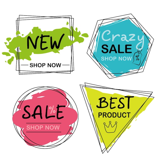 nieuwe verkoop beste product set stickers