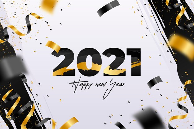 Nieuwjaar 2021 achtergrond