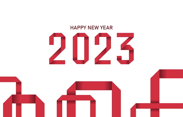 Nieuwjaar 2023 achtergrond