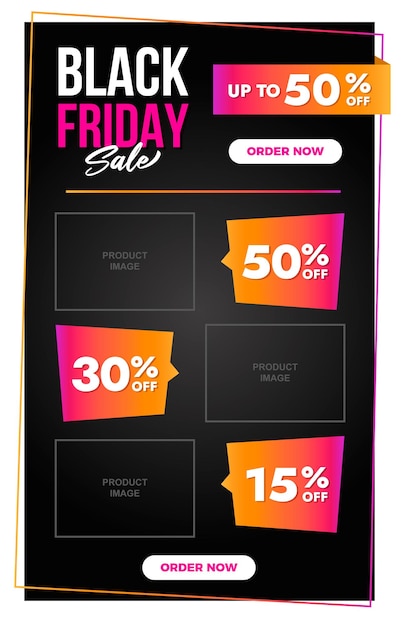 Nieuwsbrief Black Friday Sale Kortingen