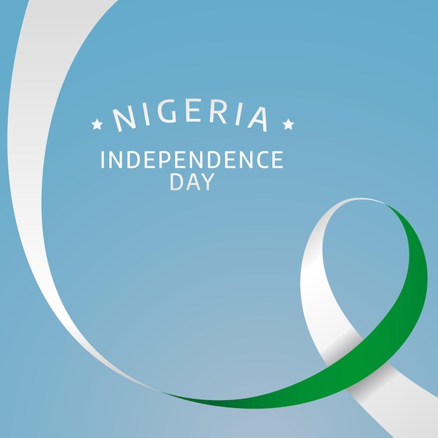 Nigeria independence day design template