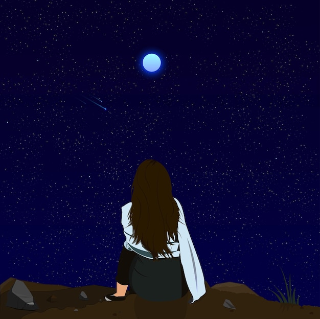 Night illustration