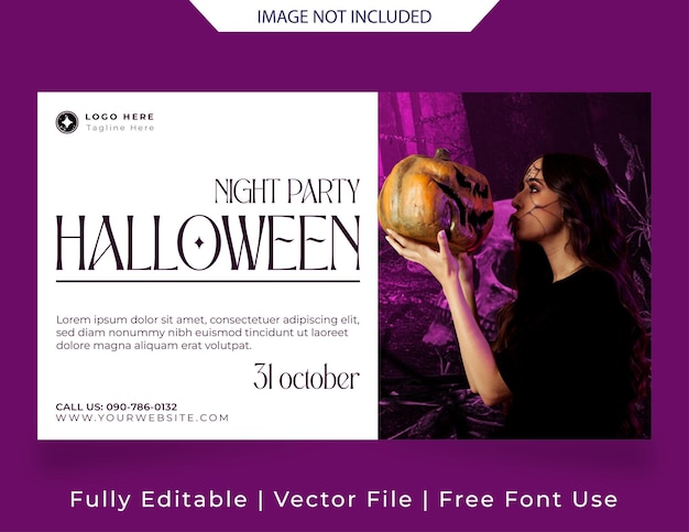 NIGHT PARTY HALLOWEEN DAY