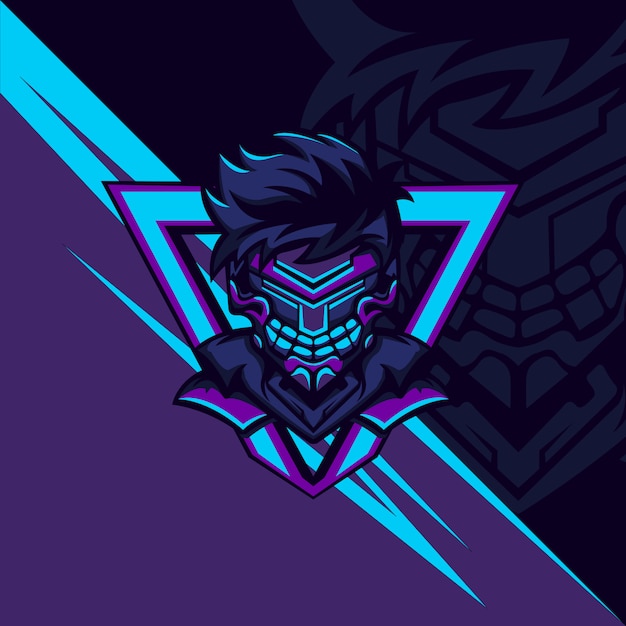 Vector night player mascot