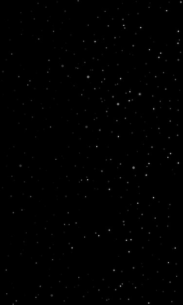 Vector night sky background with stars