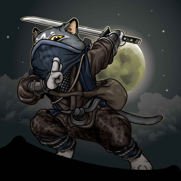 Ninja cat