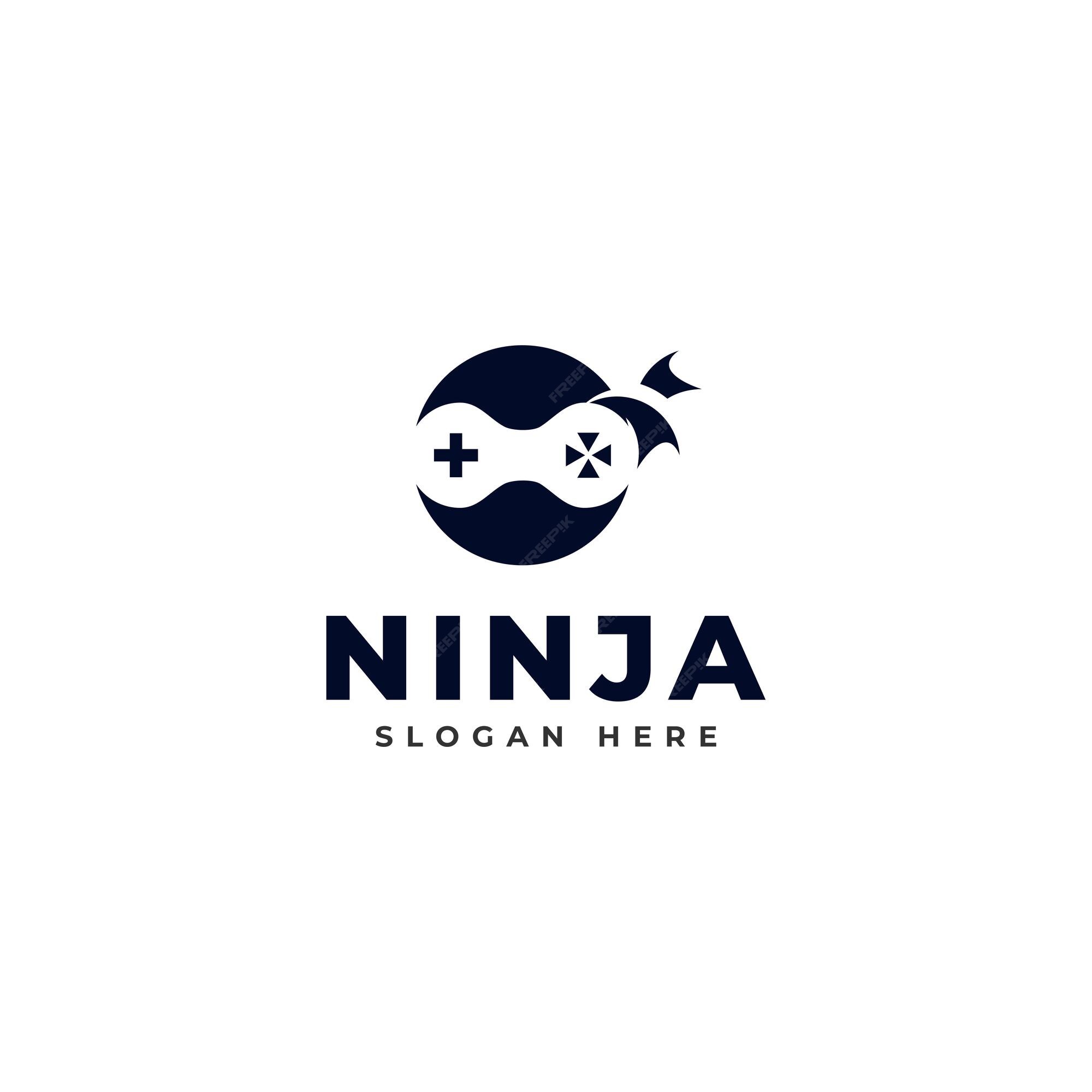 Gamer Ninja Mascot Logo Gamer Ninja ESports Logo Gaming Logo