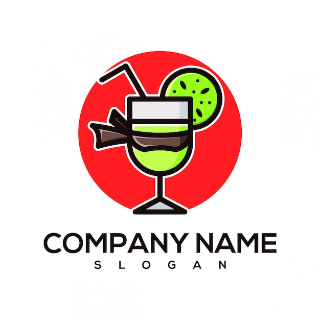 Vector ninja juice-logo