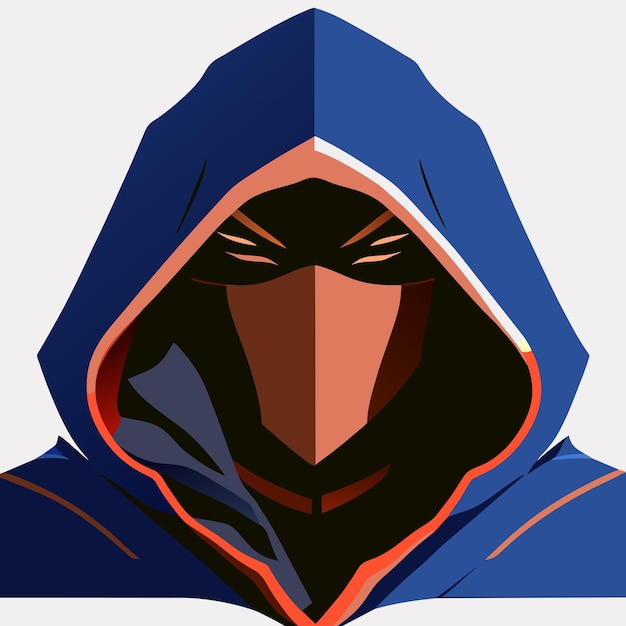 Vector ninja-vectorillustratie