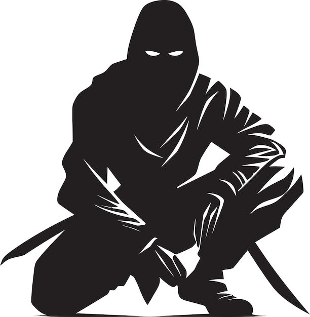 Vettore ninja vectors ha scatenato un'odissea artistica