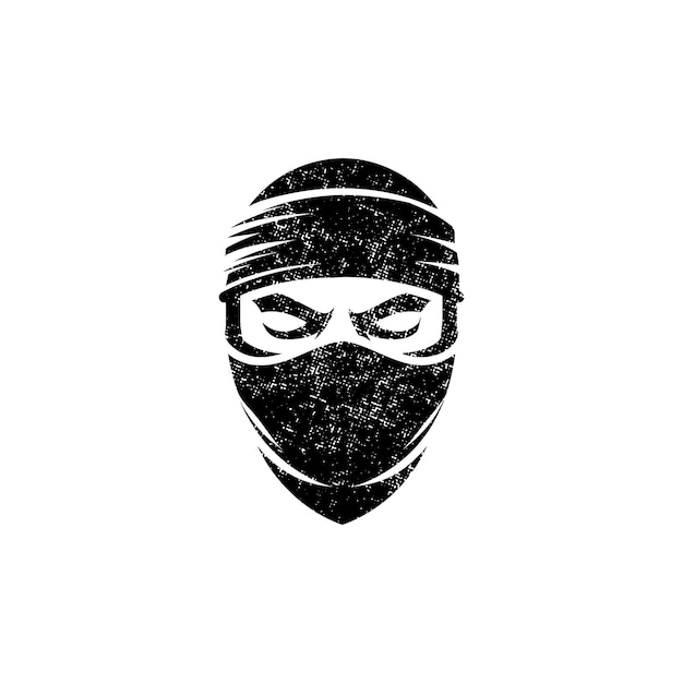 Vector ninja warrior of spartan logo mascotte illustratie voor esport logo