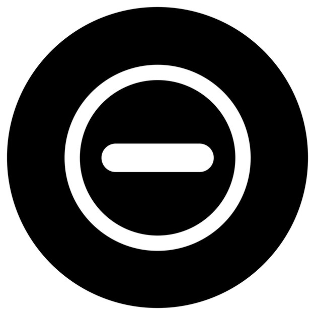 No entry Vector Icon Design Illustration