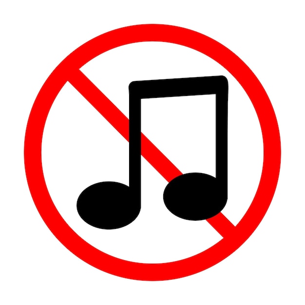 No music icon great for any use Vector illustration
