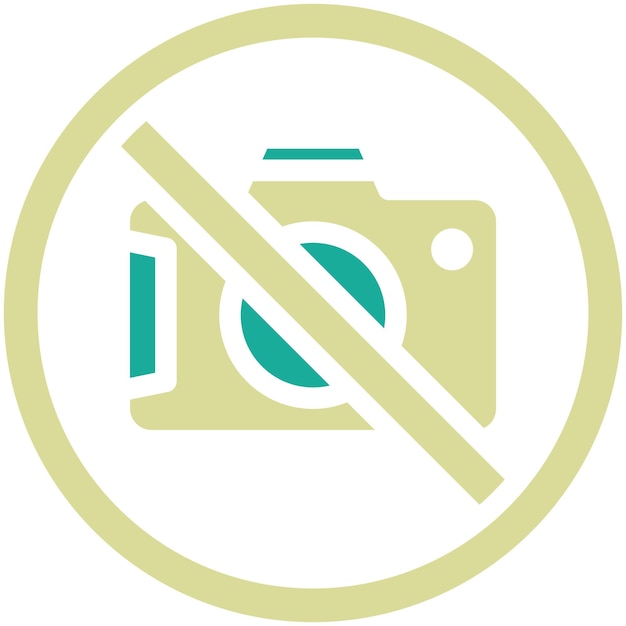 No Photos vector icon illustration of Spa iconset