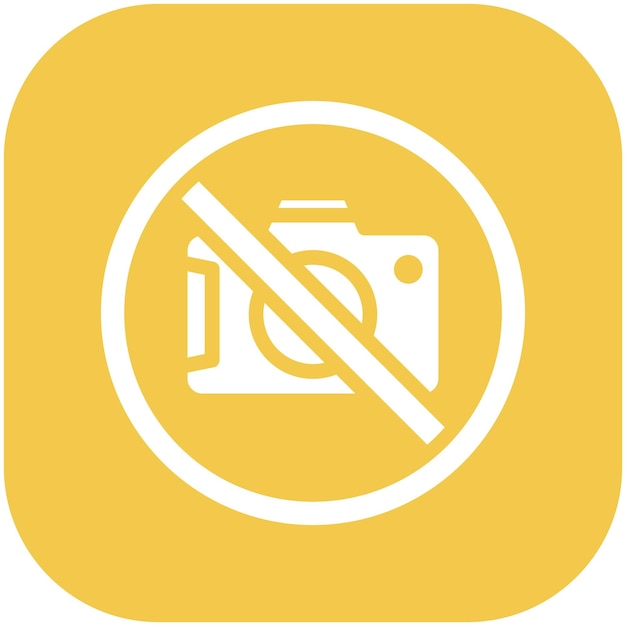 No Photos vector icon illustration of Spa iconset