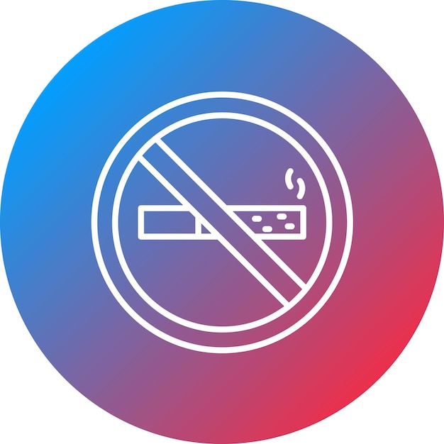 ベクトル 煙草を吸わないアイコンのベクトル画像はラマダンのために使用できます