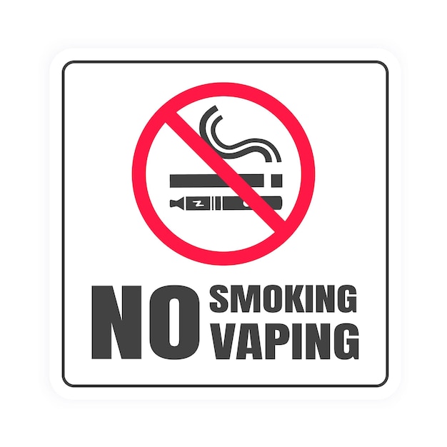 a no smoking sign with a red circle and a red circle