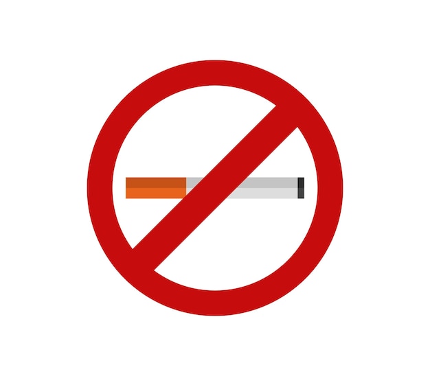 No smoking sign