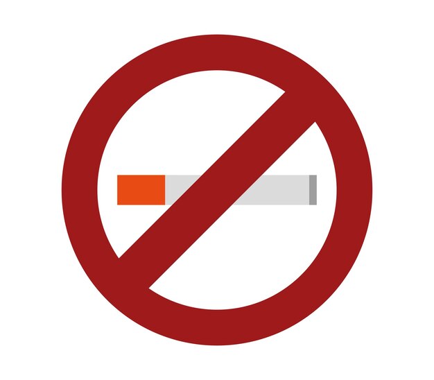 No smoking sign