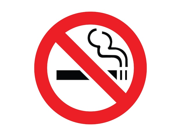 No smoking sign