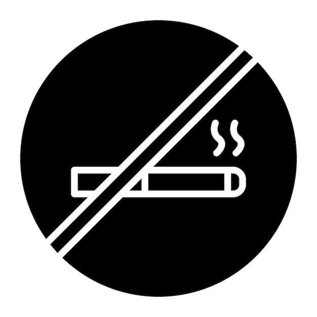 No Smoking Vector Illustration