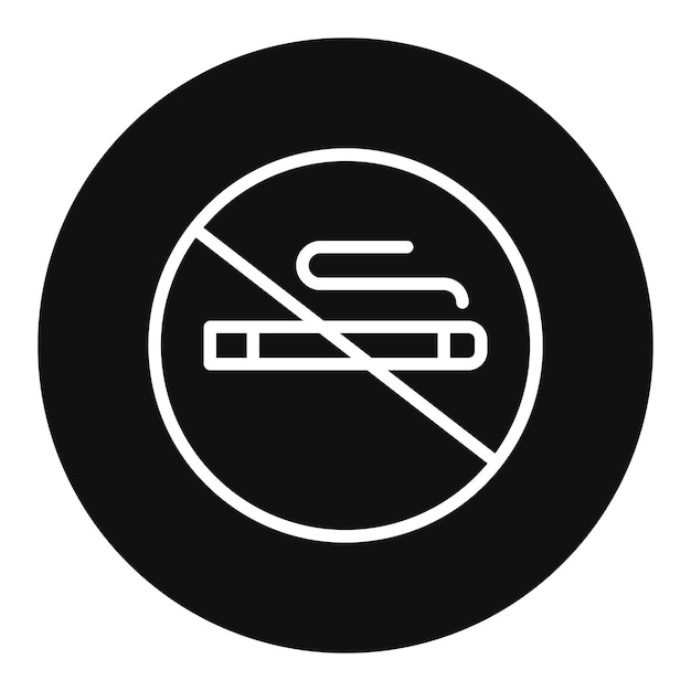 Vector no smoking vector illustration