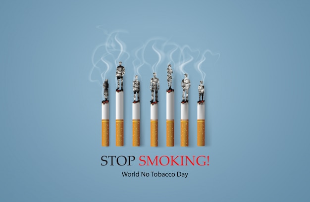 No smoking and World No Tobacco Day