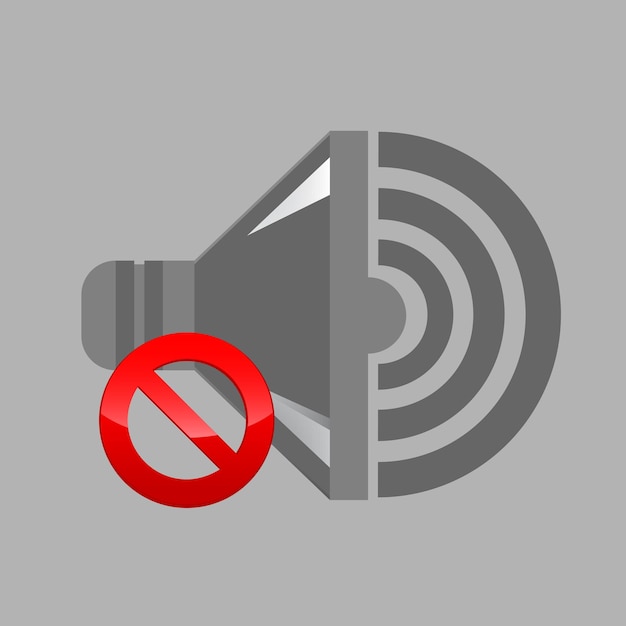 no sound icon