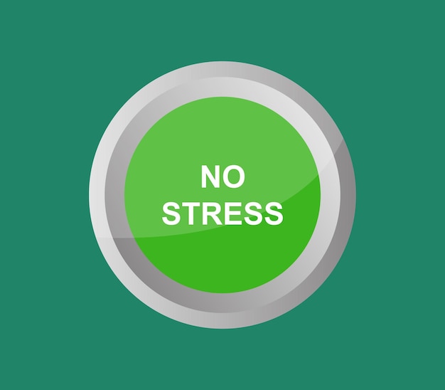 Nessun pulsante di stress