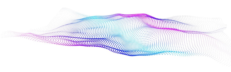 Vector node waveform topology infinity hud big data vibrate