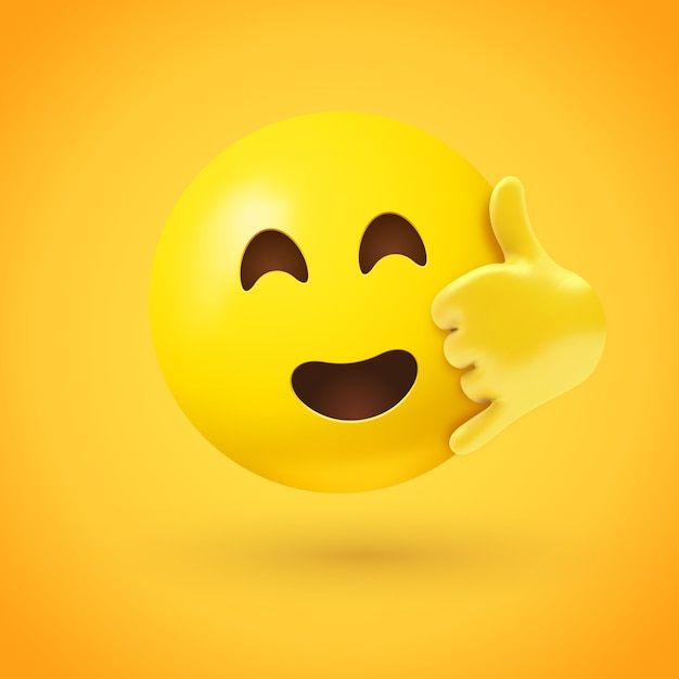 Noem me emoji-illustratie