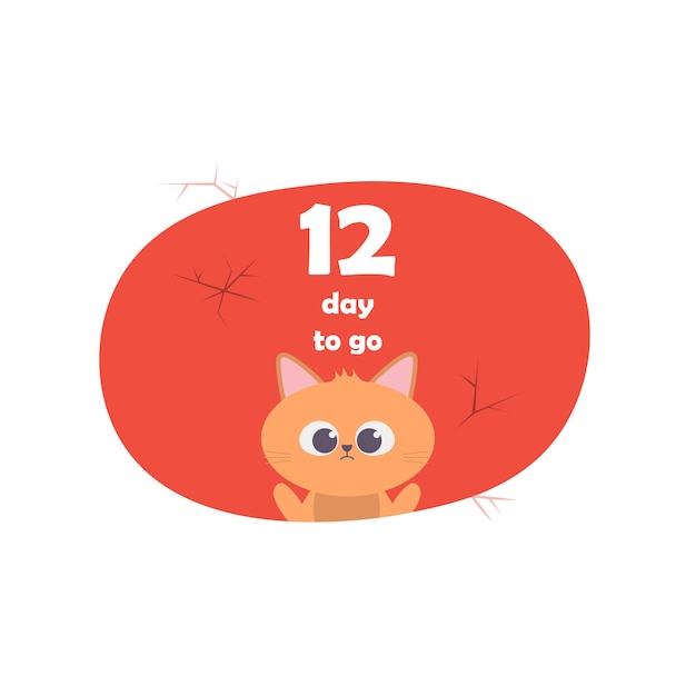 Nog 1 dag badges en stickers Aantal resterende dagen