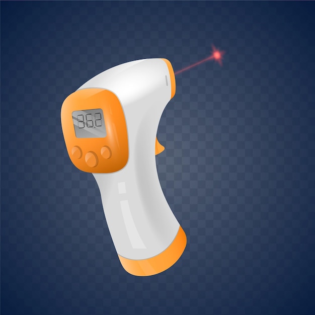 Non-contact infrared thermometer concept