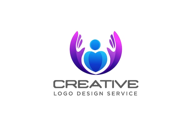 Nonprofit - NGO, Charity or Fundraising logo design template