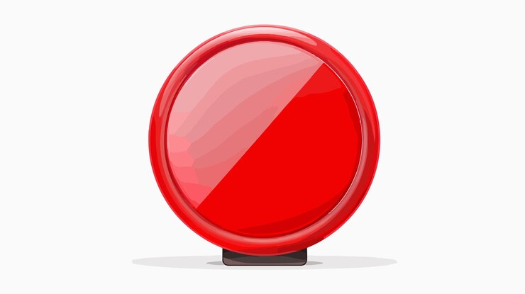 Vector nonstop sign flat raster illustration