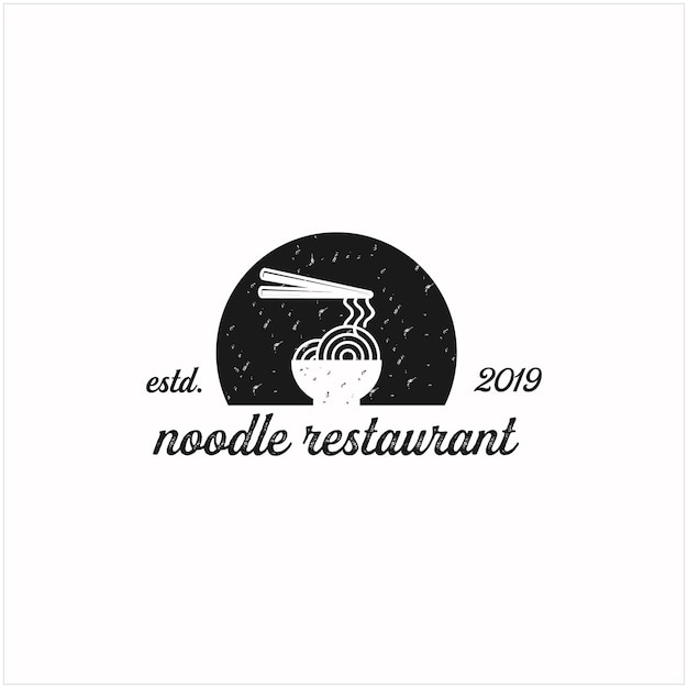 Noodle logo design