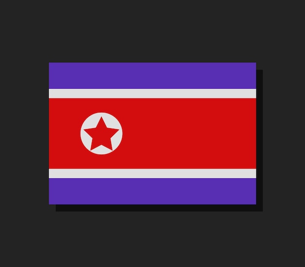 Noord-koreaanse vlag