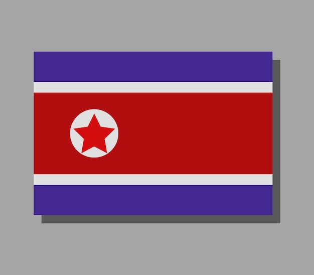 Noord-Koreaanse vlag