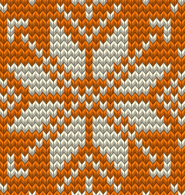 Nordic knitted perfect seamless pattern.