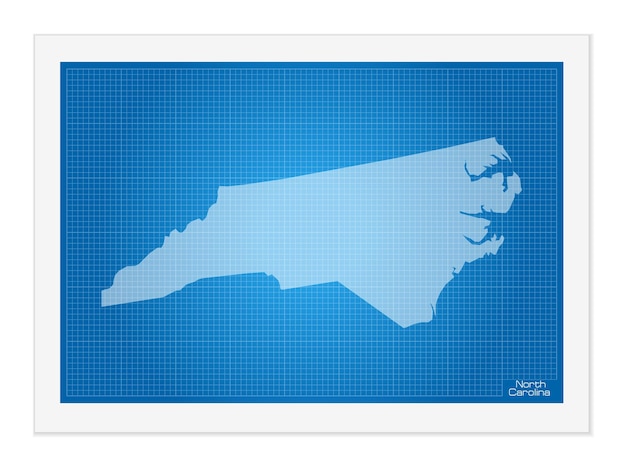 North carolina on blueprint