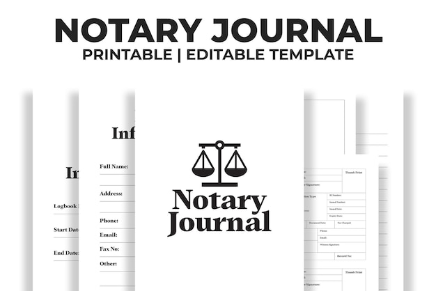 Notary Journal