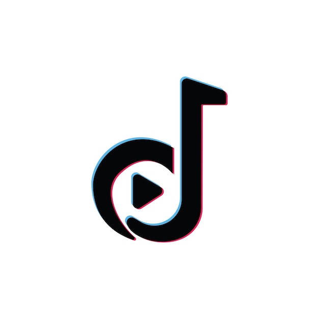 Note music logo design