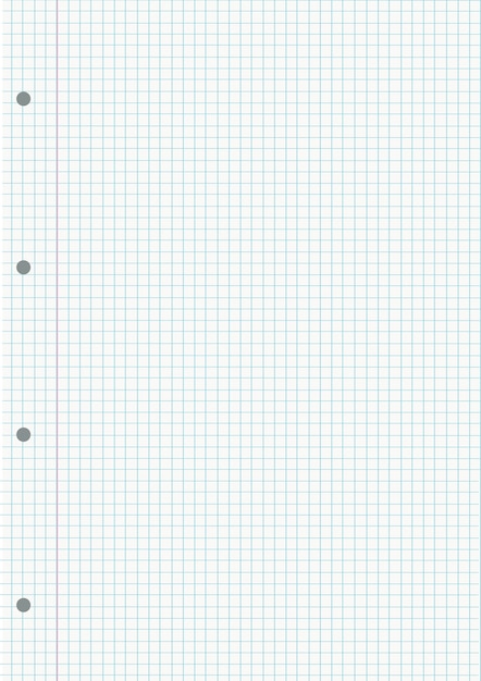 Notebook gridded sheet background