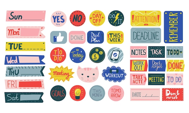 Journal Stickers Images – Browse 46,646 Stock Photos, Vectors, and